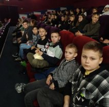 Шестой школьный день в кинотеатре "ПОБЕДА"
